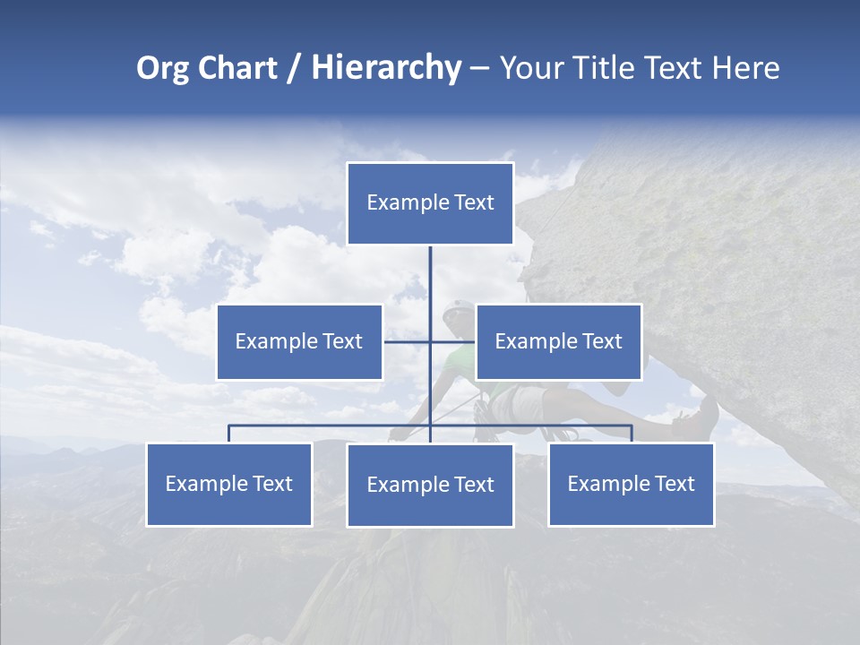 Risk Dangle Fear PowerPoint Template