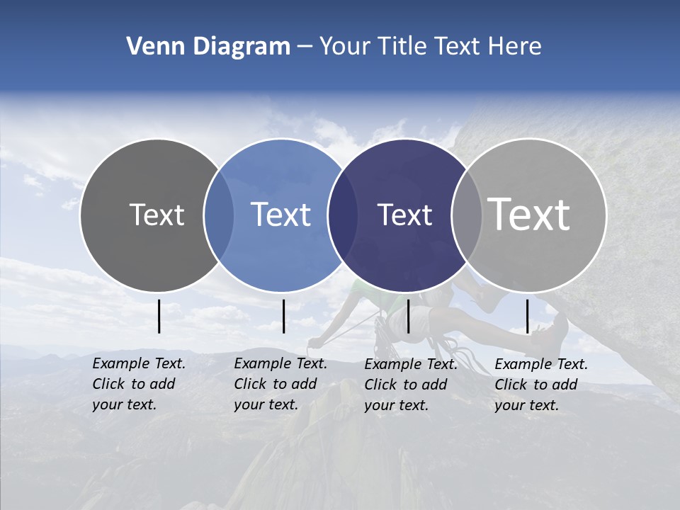 Risk Dangle Fear PowerPoint Template