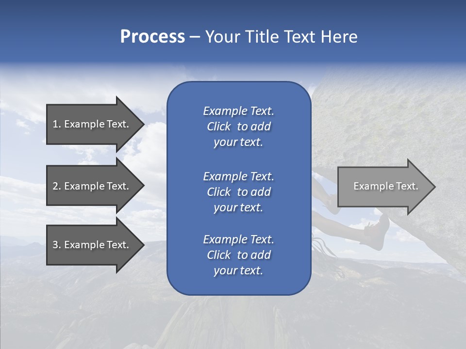 Risk Dangle Fear PowerPoint Template