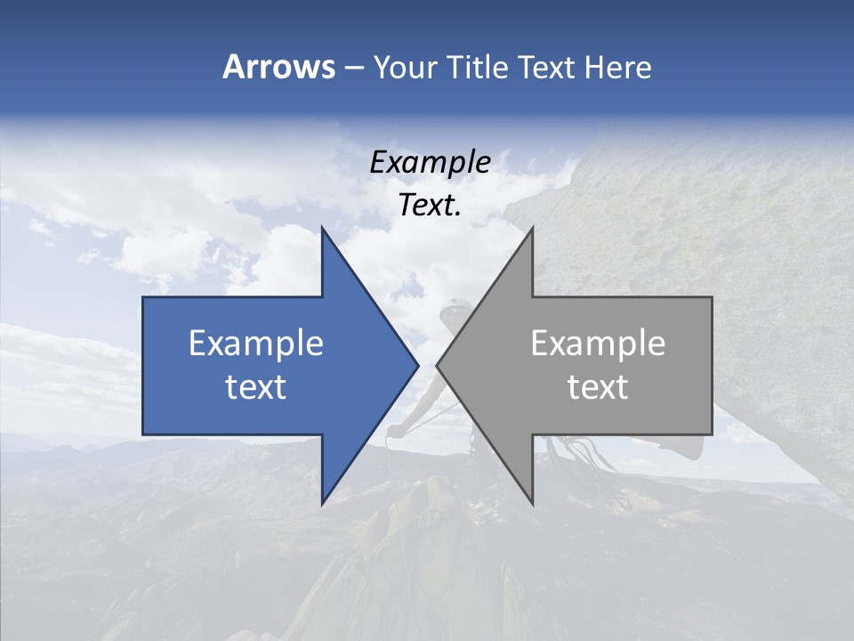 Risk Dangle Fear PowerPoint Template