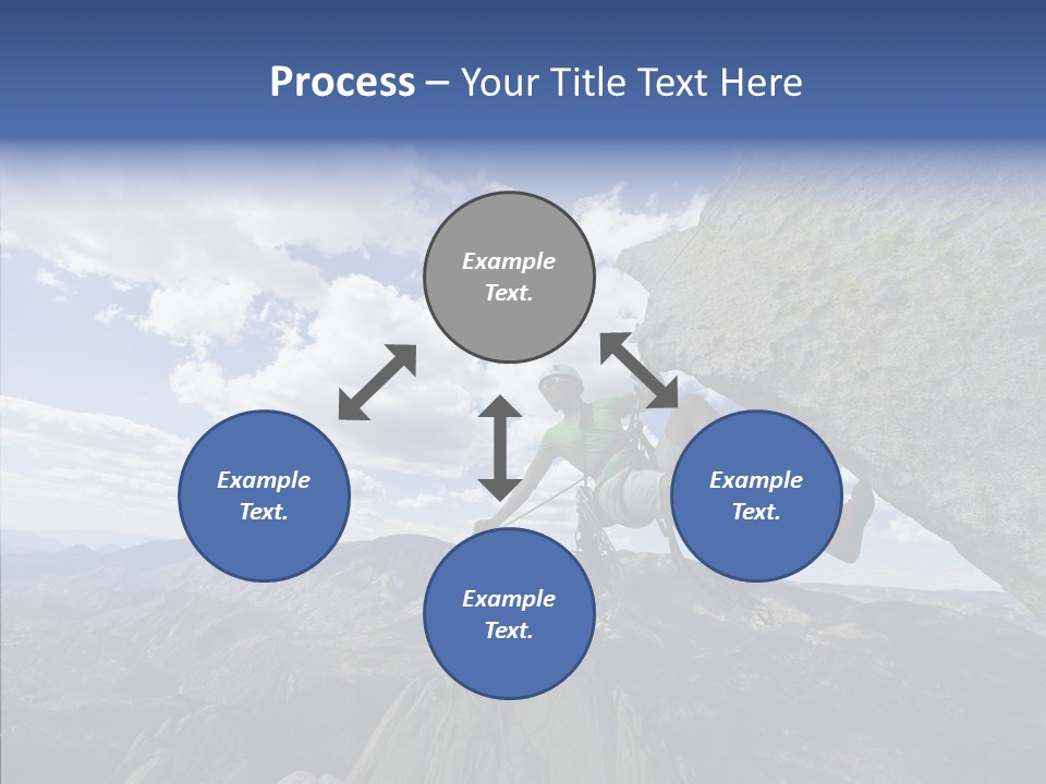 Risk Dangle Fear PowerPoint Template