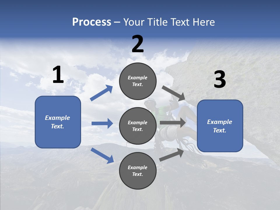 Risk Dangle Fear PowerPoint Template