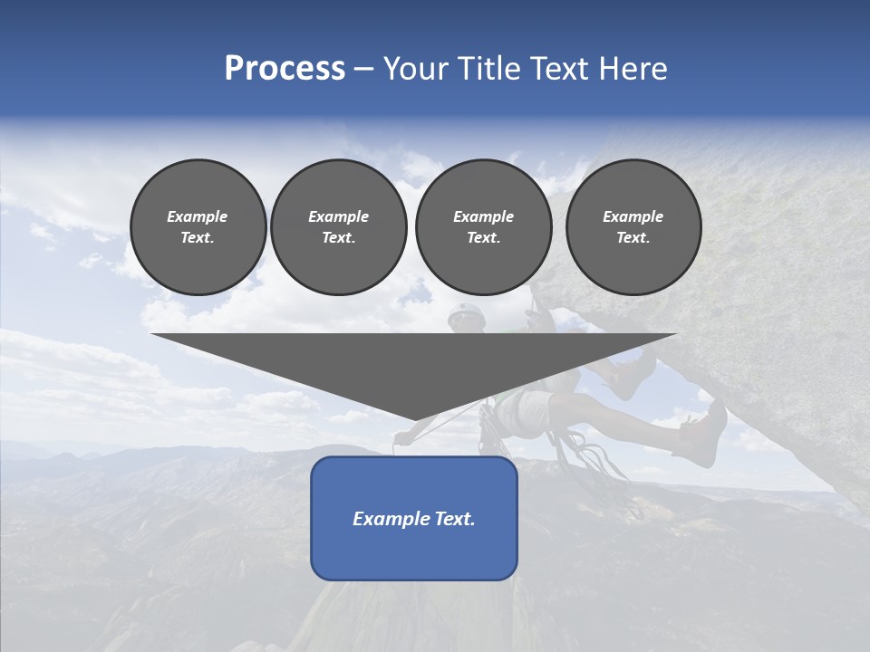 Risk Dangle Fear PowerPoint Template