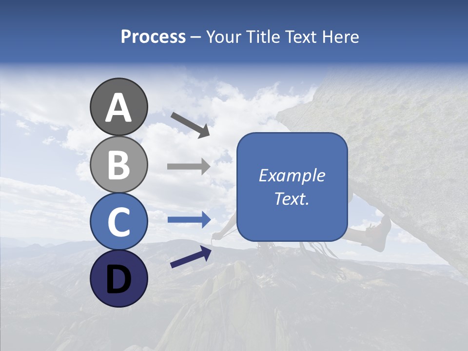 Risk Dangle Fear PowerPoint Template