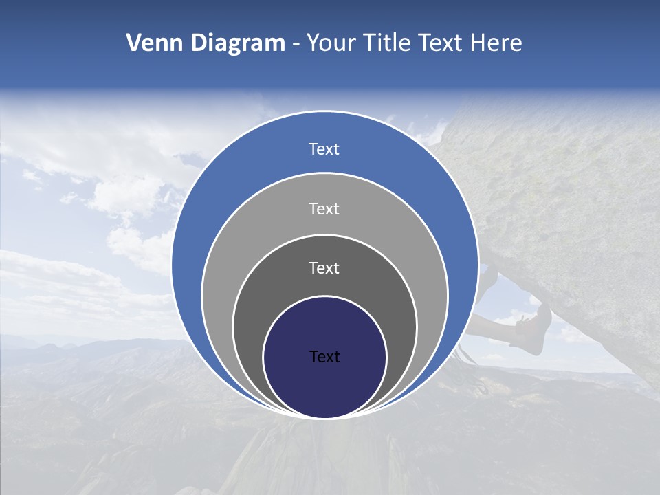 Risk Dangle Fear PowerPoint Template