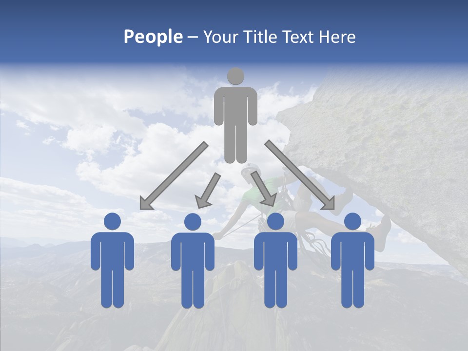 Risk Dangle Fear PowerPoint Template