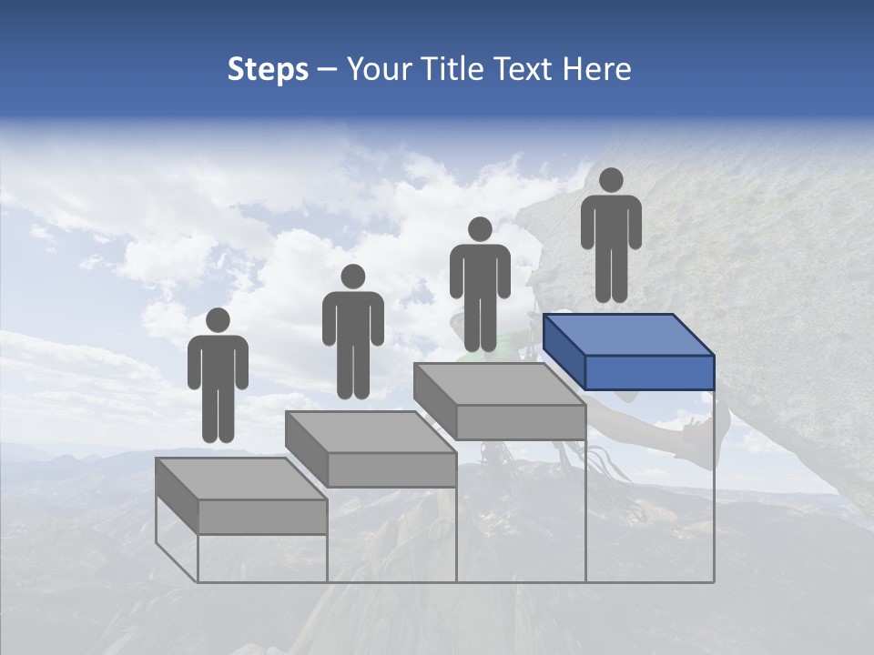 Risk Dangle Fear PowerPoint Template