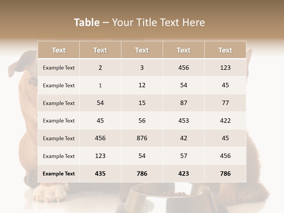 Obedient Friendly Cute PowerPoint Template