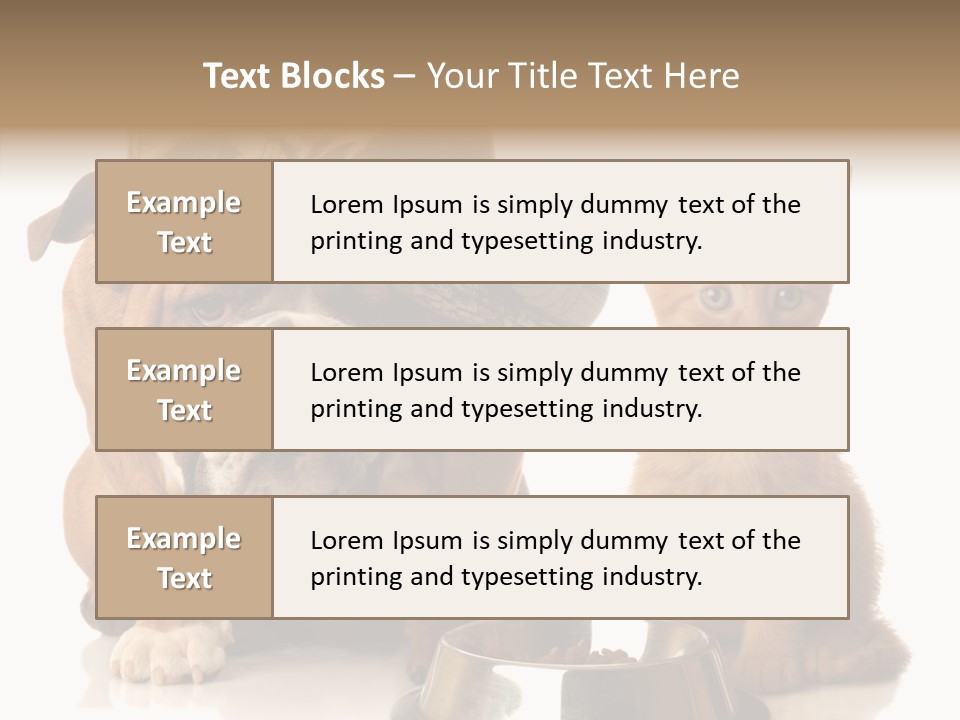 Obedient Friendly Cute PowerPoint Template