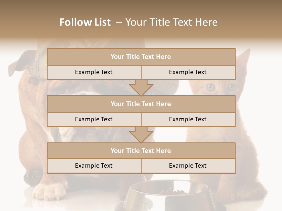 Obedient Friendly Cute PowerPoint Template