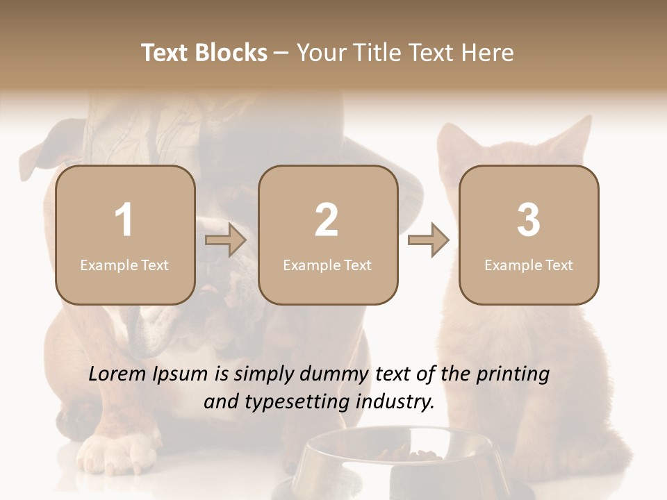 Obedient Friendly Cute PowerPoint Template