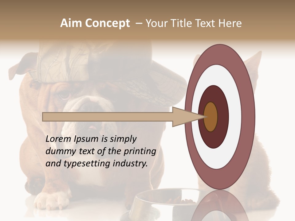 Obedient Friendly Cute PowerPoint Template