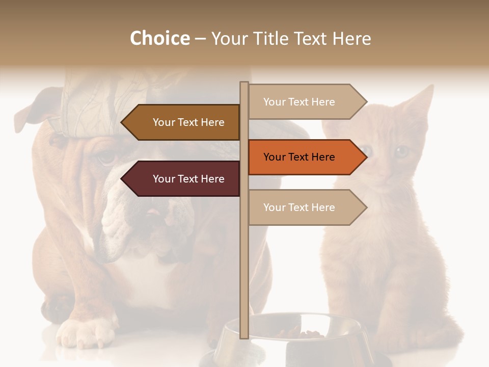 Obedient Friendly Cute PowerPoint Template
