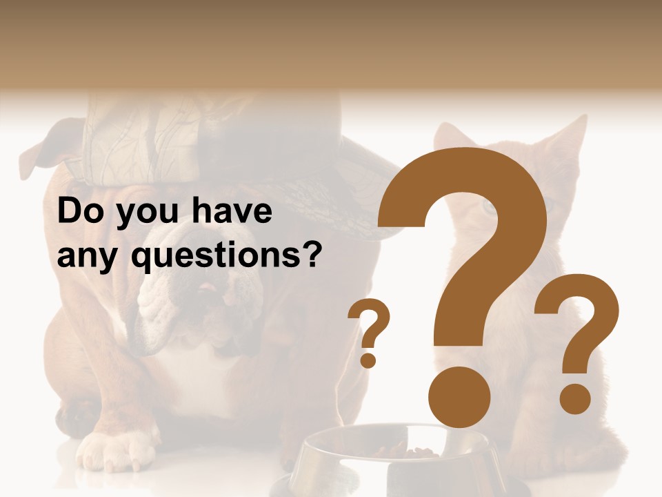 Obedient Friendly Cute PowerPoint Template