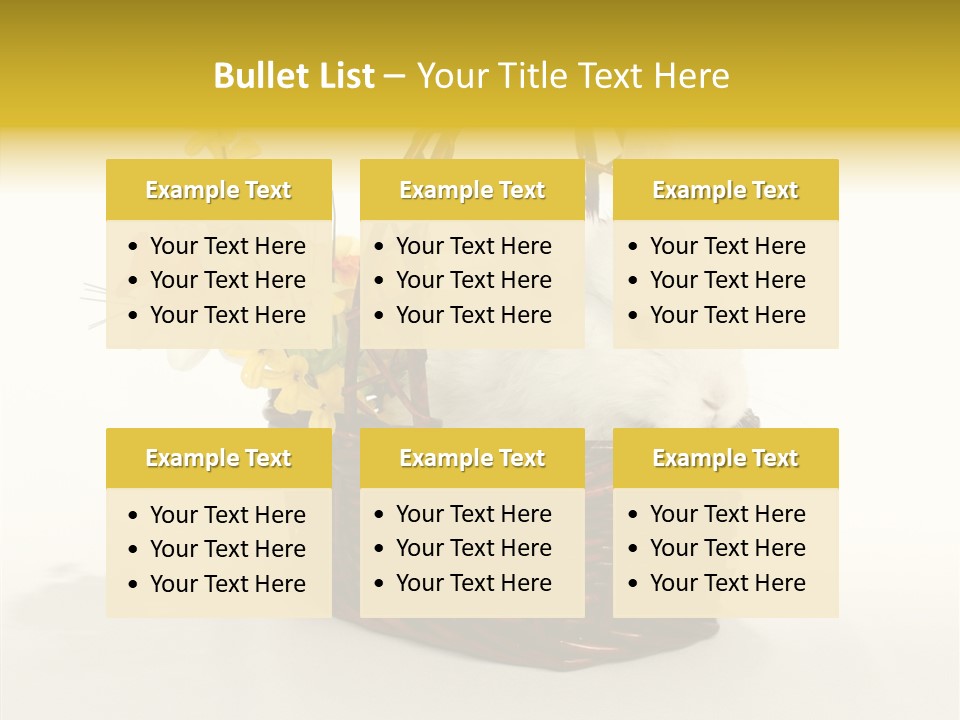 Bunny Soft Clean PowerPoint Template