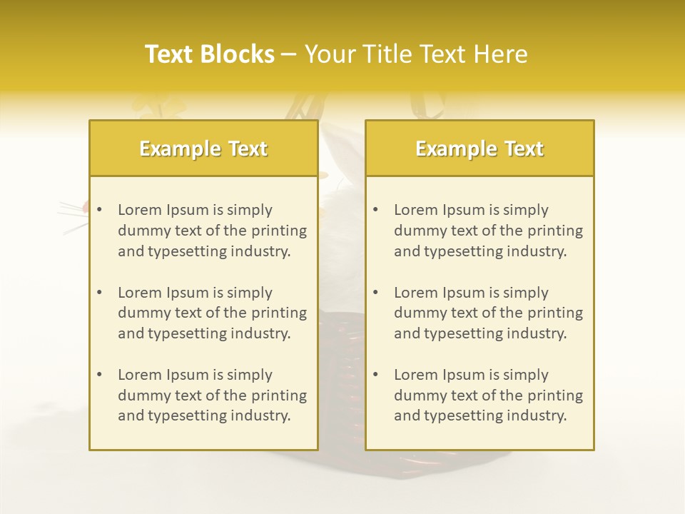 Bunny Soft Clean PowerPoint Template