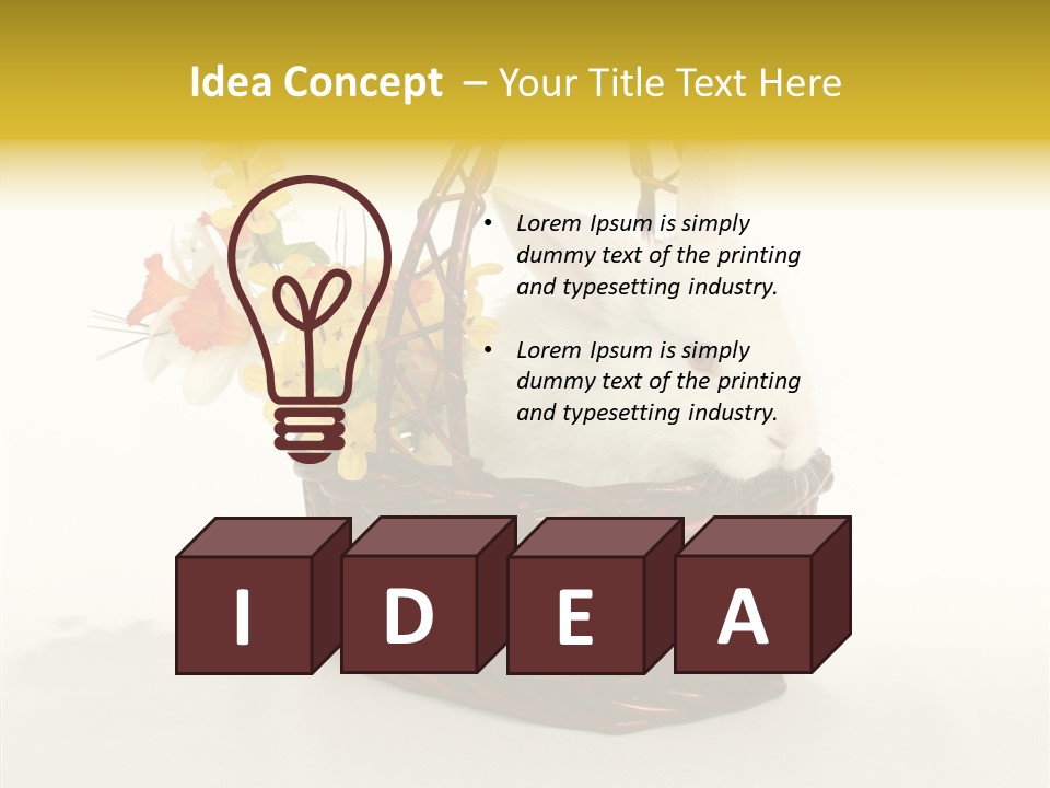 Bunny Soft Clean PowerPoint Template