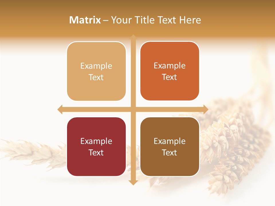 Summer Plant Harvest PowerPoint Template