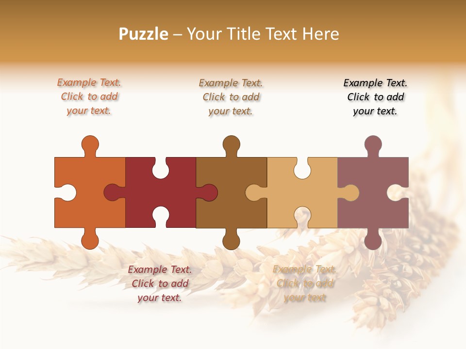 Summer Plant Harvest PowerPoint Template