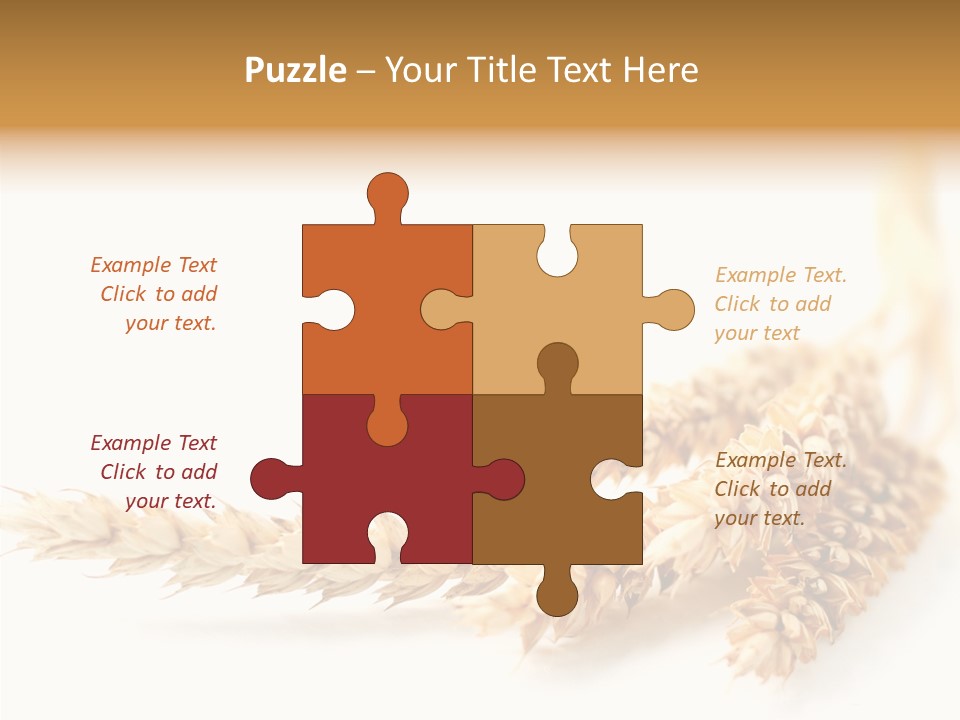 Summer Plant Harvest PowerPoint Template