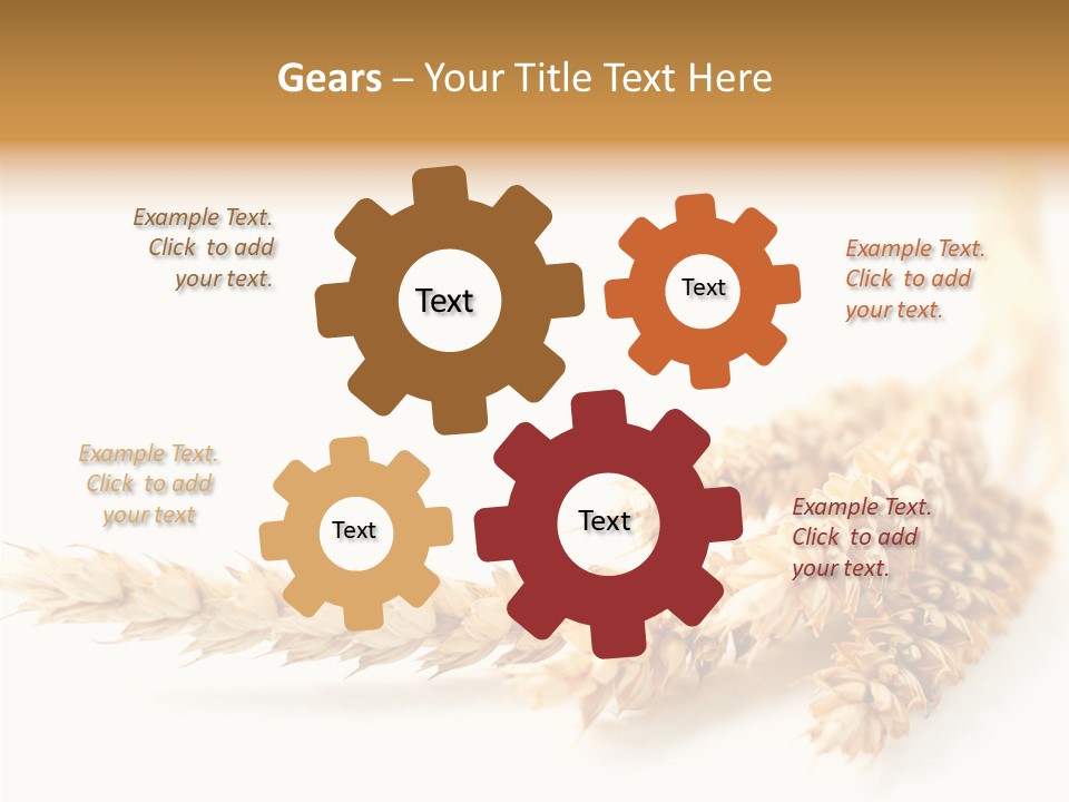 Summer Plant Harvest PowerPoint Template