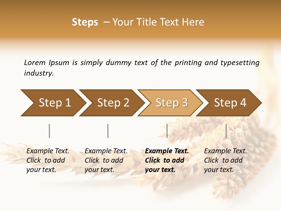 Summer Plant Harvest PowerPoint Template