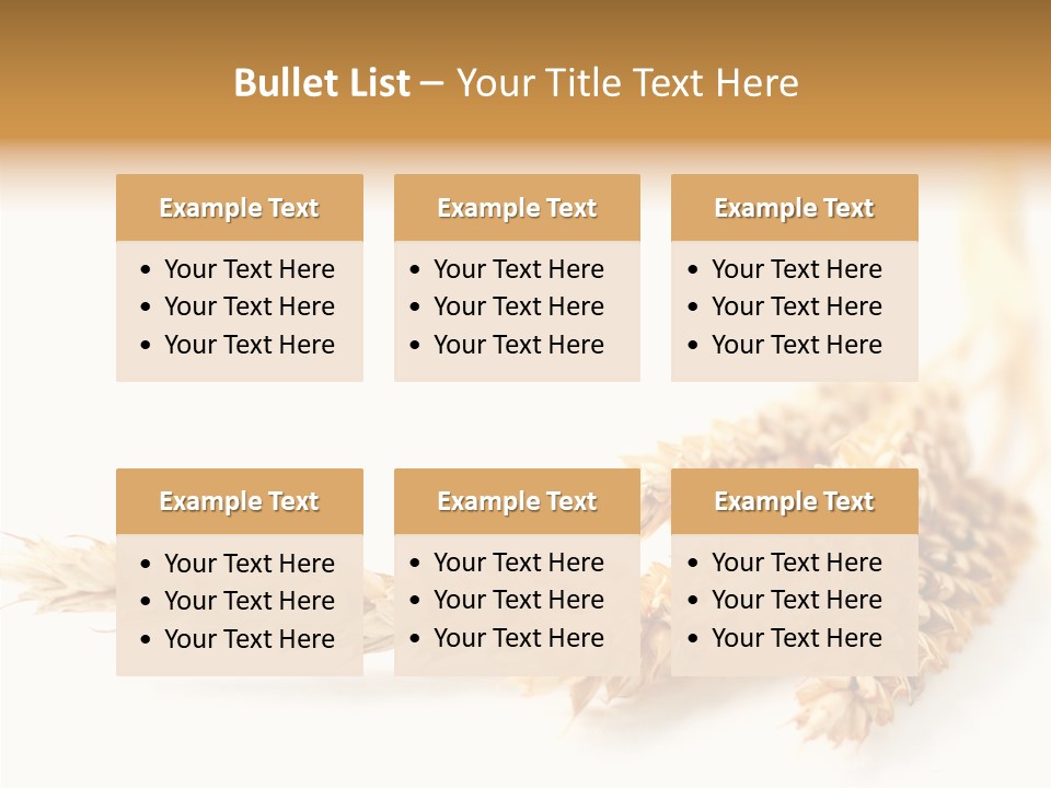 Summer Plant Harvest PowerPoint Template