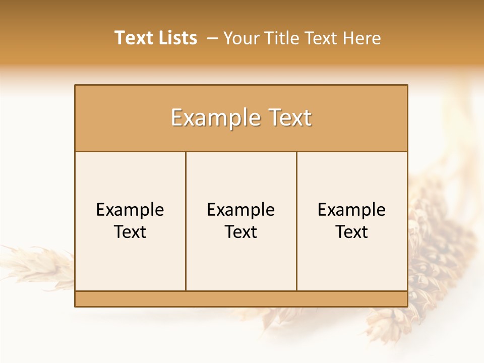 Summer Plant Harvest PowerPoint Template