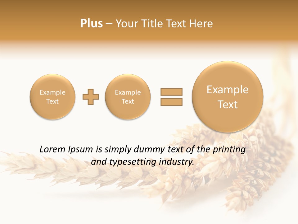 Summer Plant Harvest PowerPoint Template