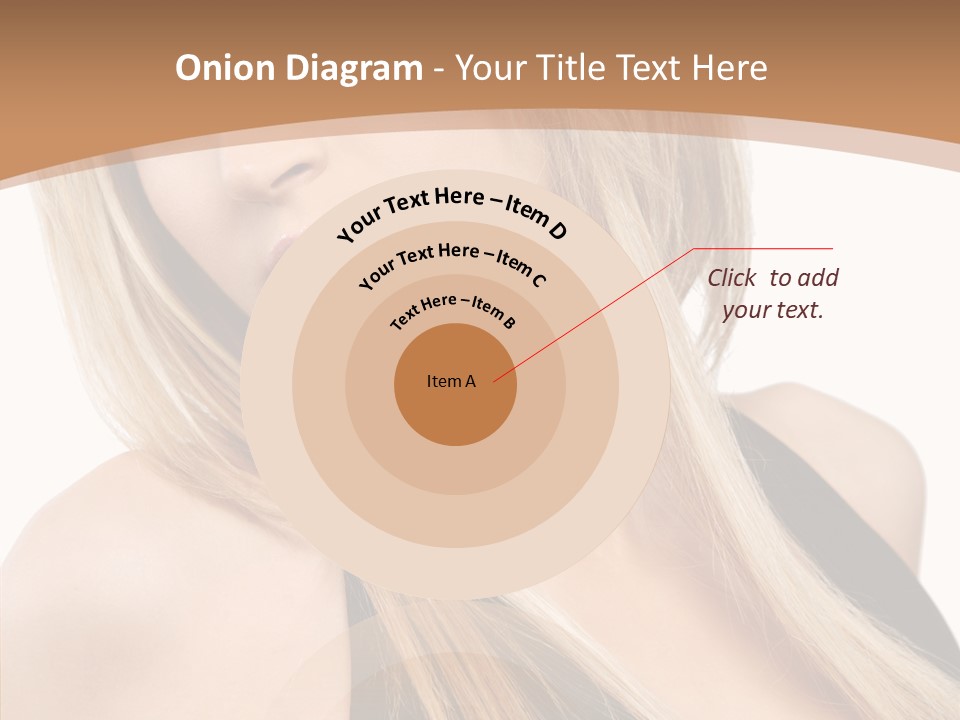Close Up Vogue White PowerPoint Template