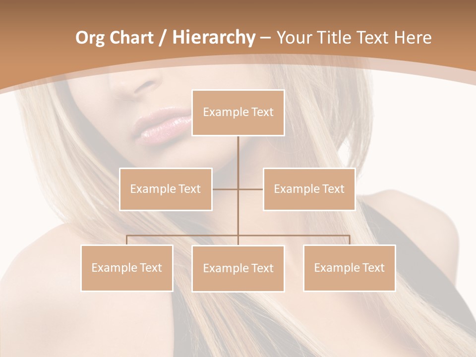Close Up Vogue White PowerPoint Template