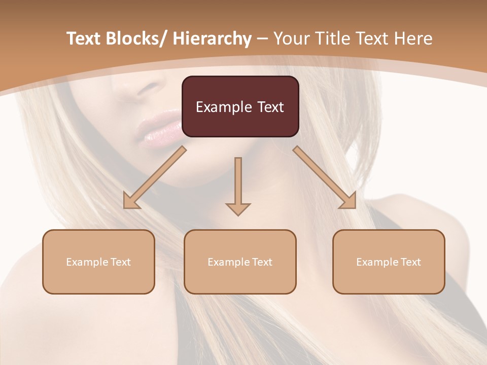 Close Up Vogue White PowerPoint Template