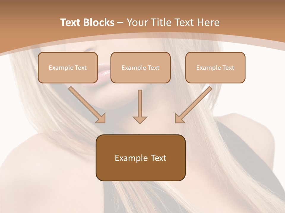 Close Up Vogue White PowerPoint Template
