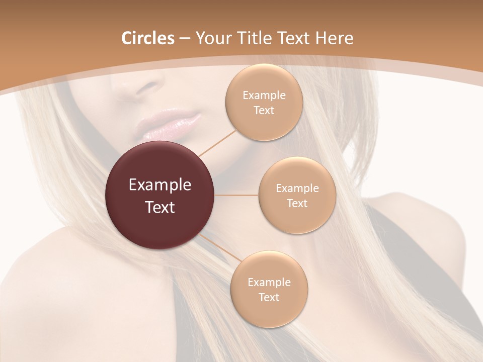 Close Up Vogue White PowerPoint Template