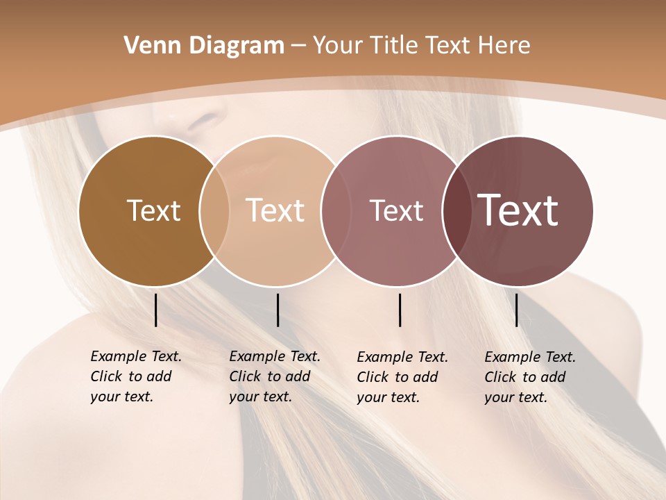 Close Up Vogue White PowerPoint Template