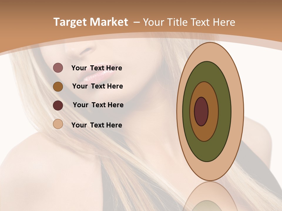 Close Up Vogue White PowerPoint Template