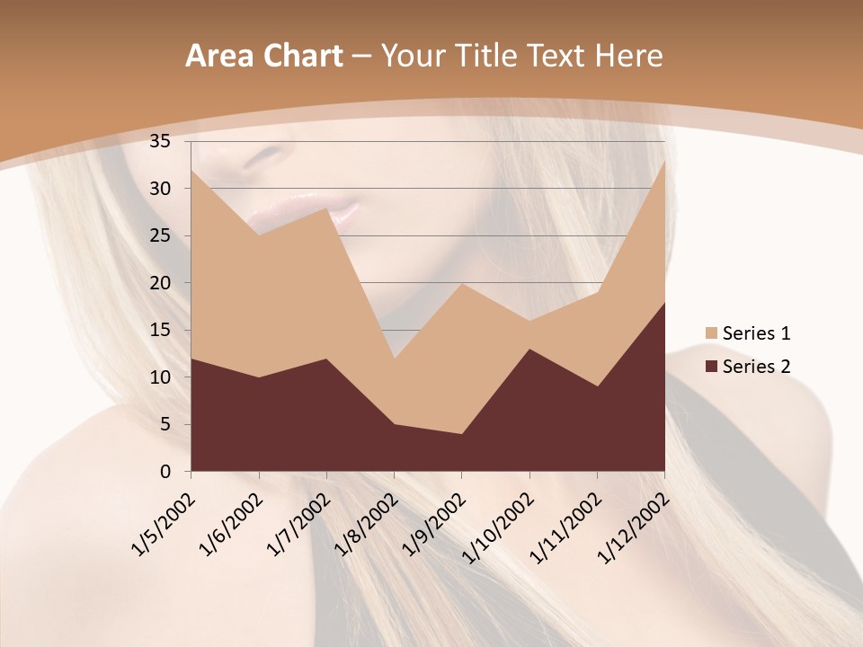 Close Up Vogue White PowerPoint Template