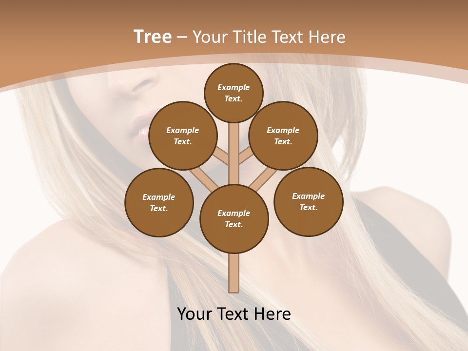 Close Up Vogue White PowerPoint Template