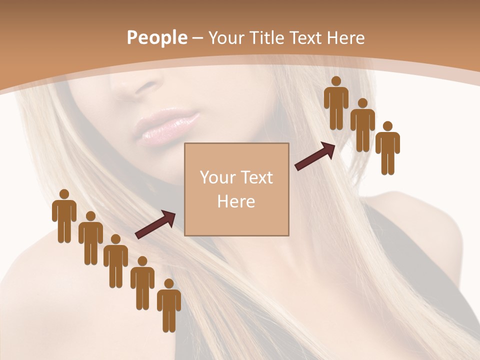 Close Up Vogue White PowerPoint Template