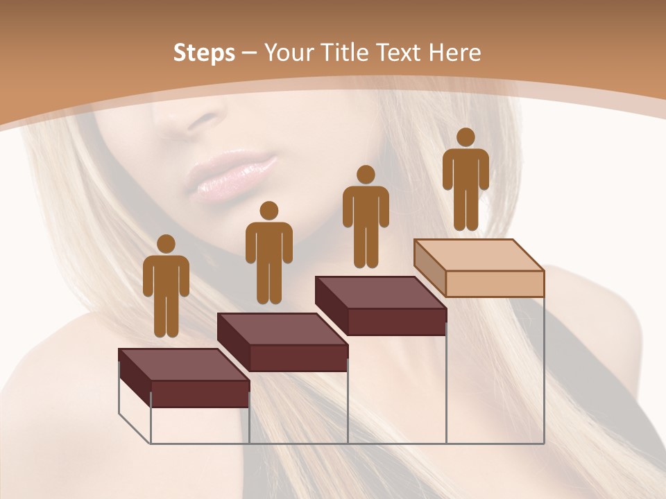 Close Up Vogue White PowerPoint Template
