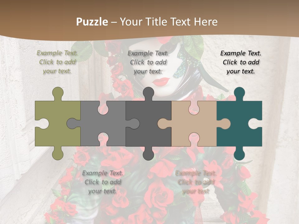 Makeup Masquerade Party PowerPoint Template