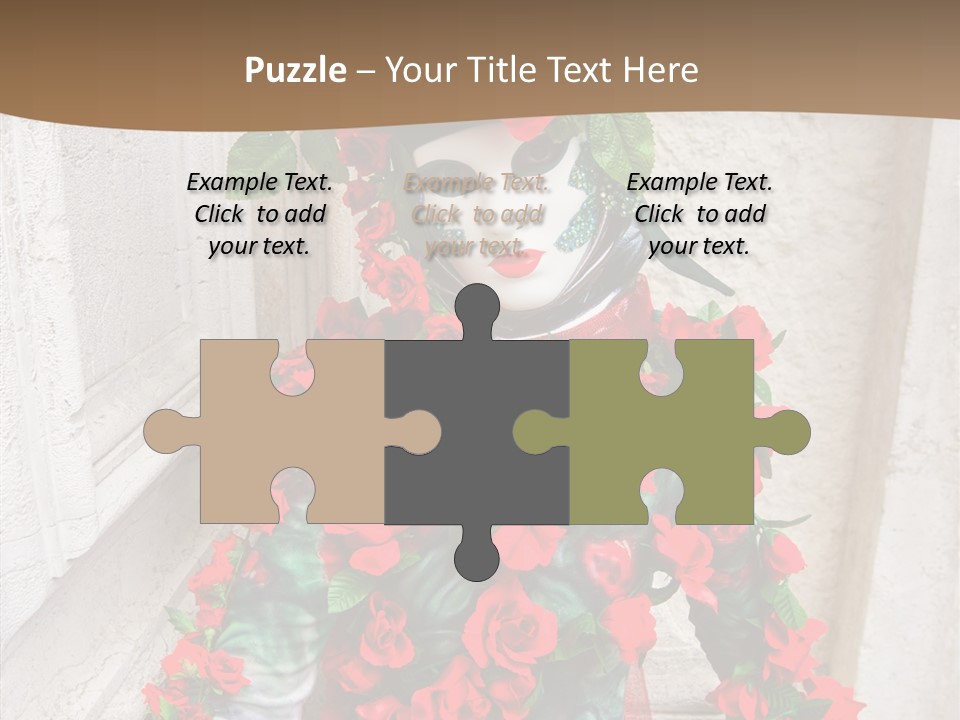 Makeup Masquerade Party PowerPoint Template