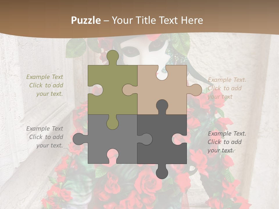 Makeup Masquerade Party PowerPoint Template