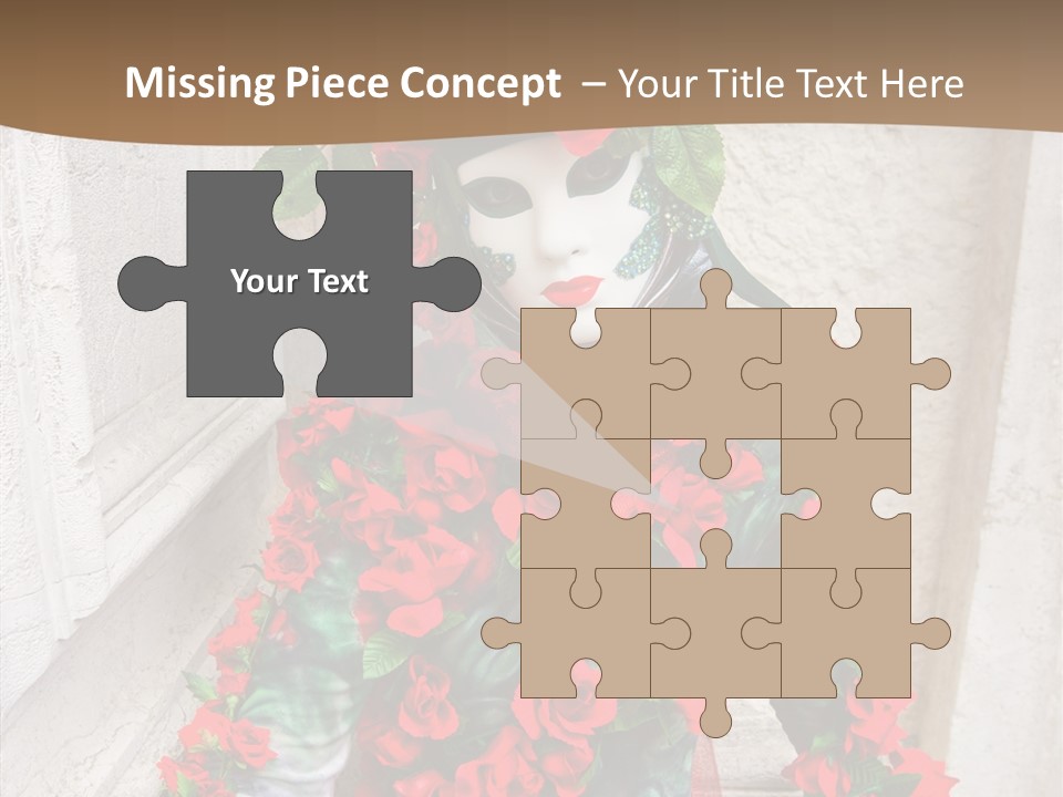 Makeup Masquerade Party PowerPoint Template