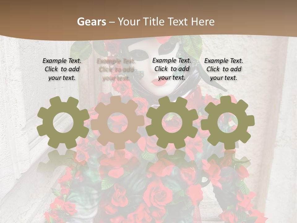 Makeup Masquerade Party PowerPoint Template