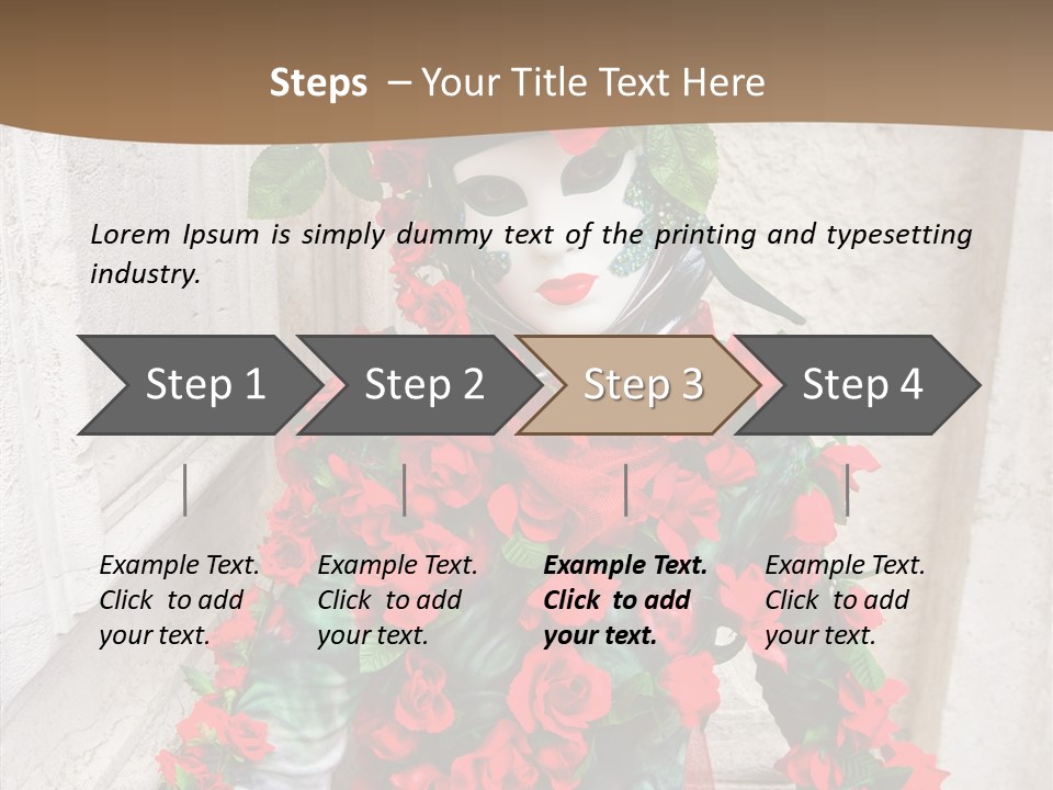 Makeup Masquerade Party PowerPoint Template