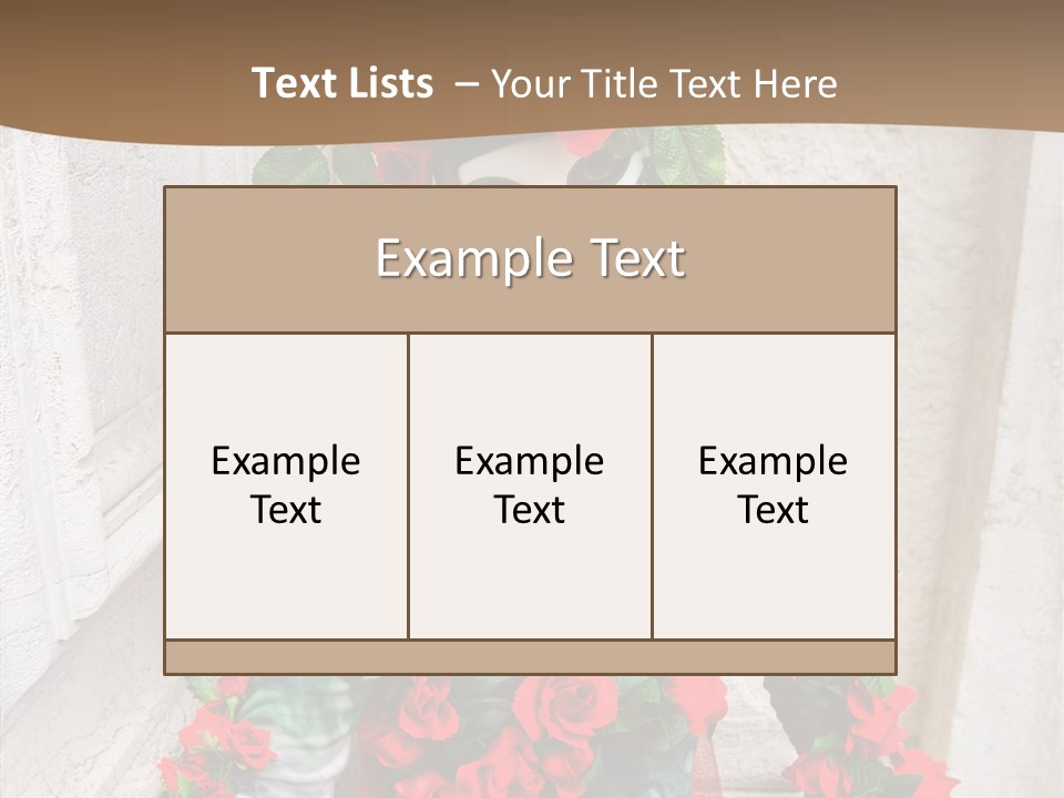 Makeup Masquerade Party PowerPoint Template