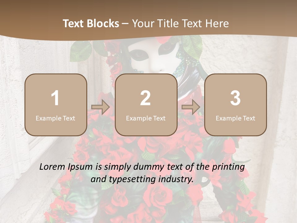 Makeup Masquerade Party PowerPoint Template