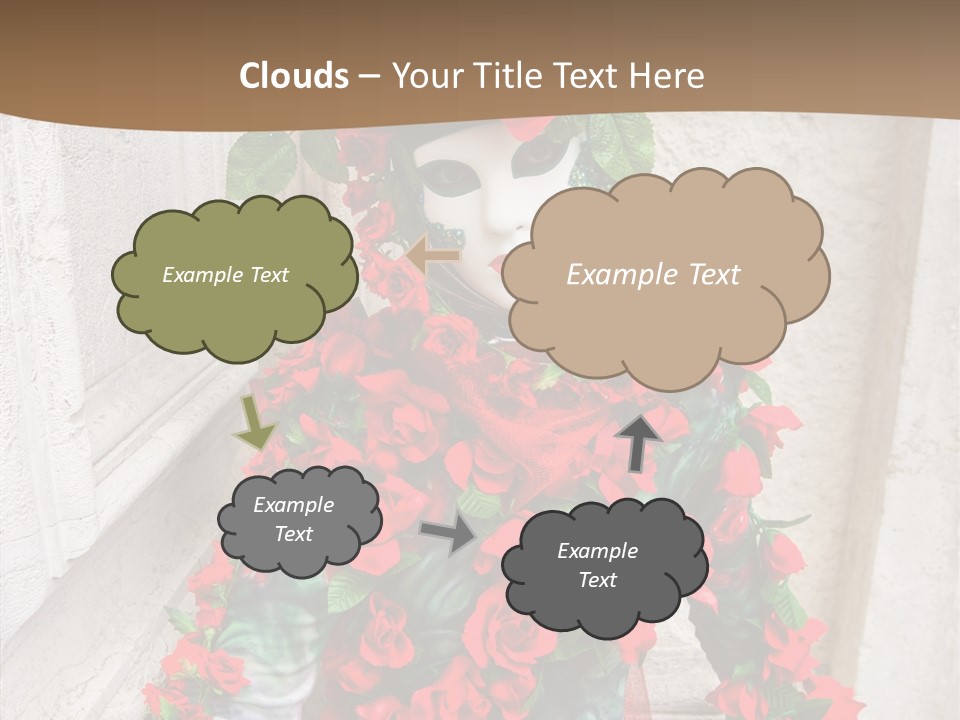 Makeup Masquerade Party PowerPoint Template