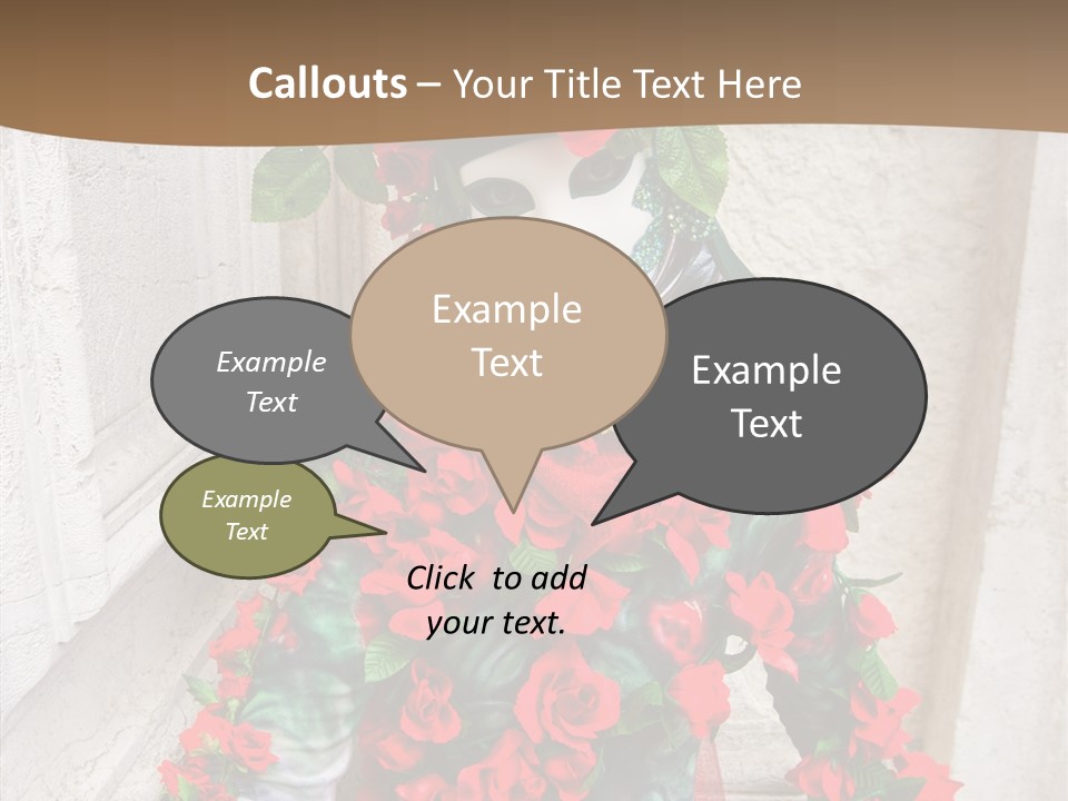 Makeup Masquerade Party PowerPoint Template